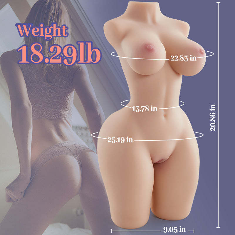 Lillie - 18.29 lbs Sexy Lifelike Butt with Perfect Nipples and Lumbar