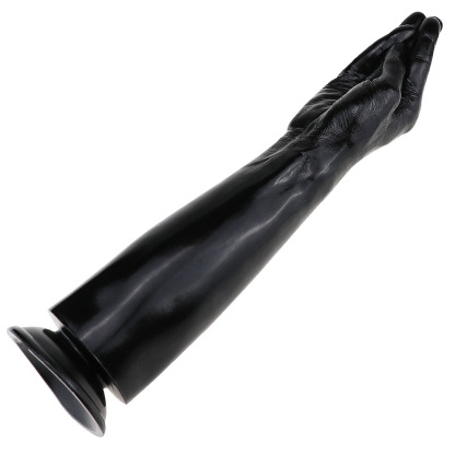 The Confessional Monster Black Dildo-15.7 Inch