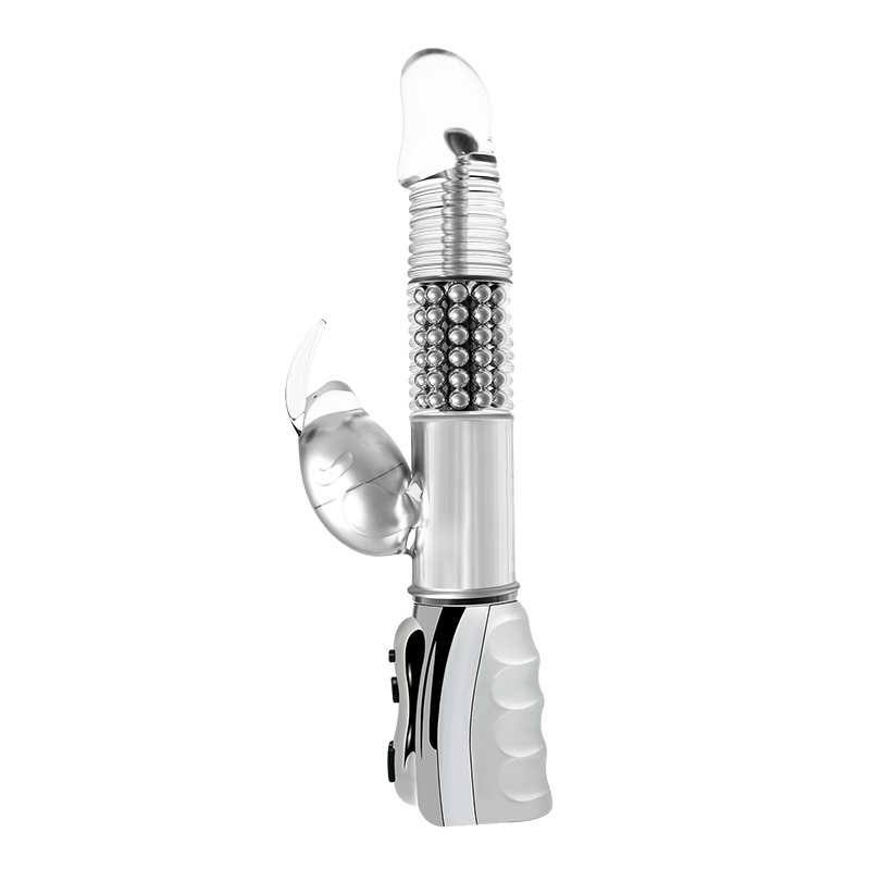 Aura Butterfly Thrusting & Rotating Dual-Action Vibrator