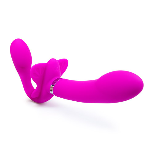 Butterfly share Rechargeable strapless strap-on