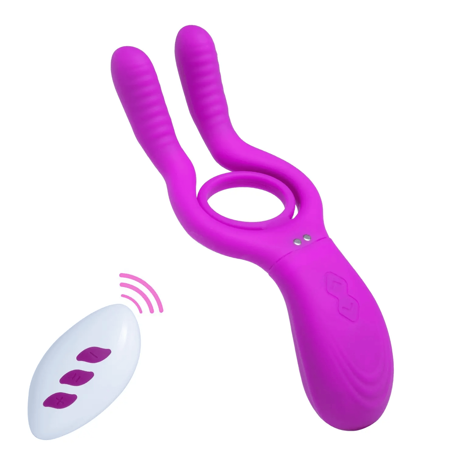 Casey - Remote Control Testicle Clit Vibrator & Cock Ring