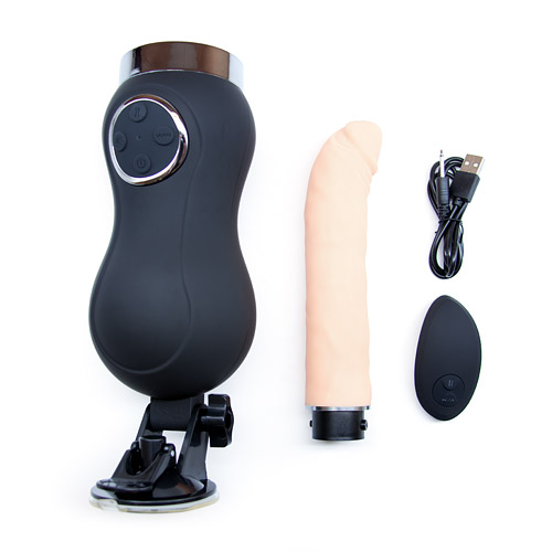 Lux Fetish Thrusting Compact Sex Machine with Remote