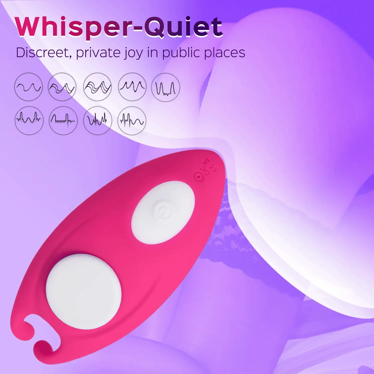 Lynn - Remote Control Magnetic Vibrating Panties