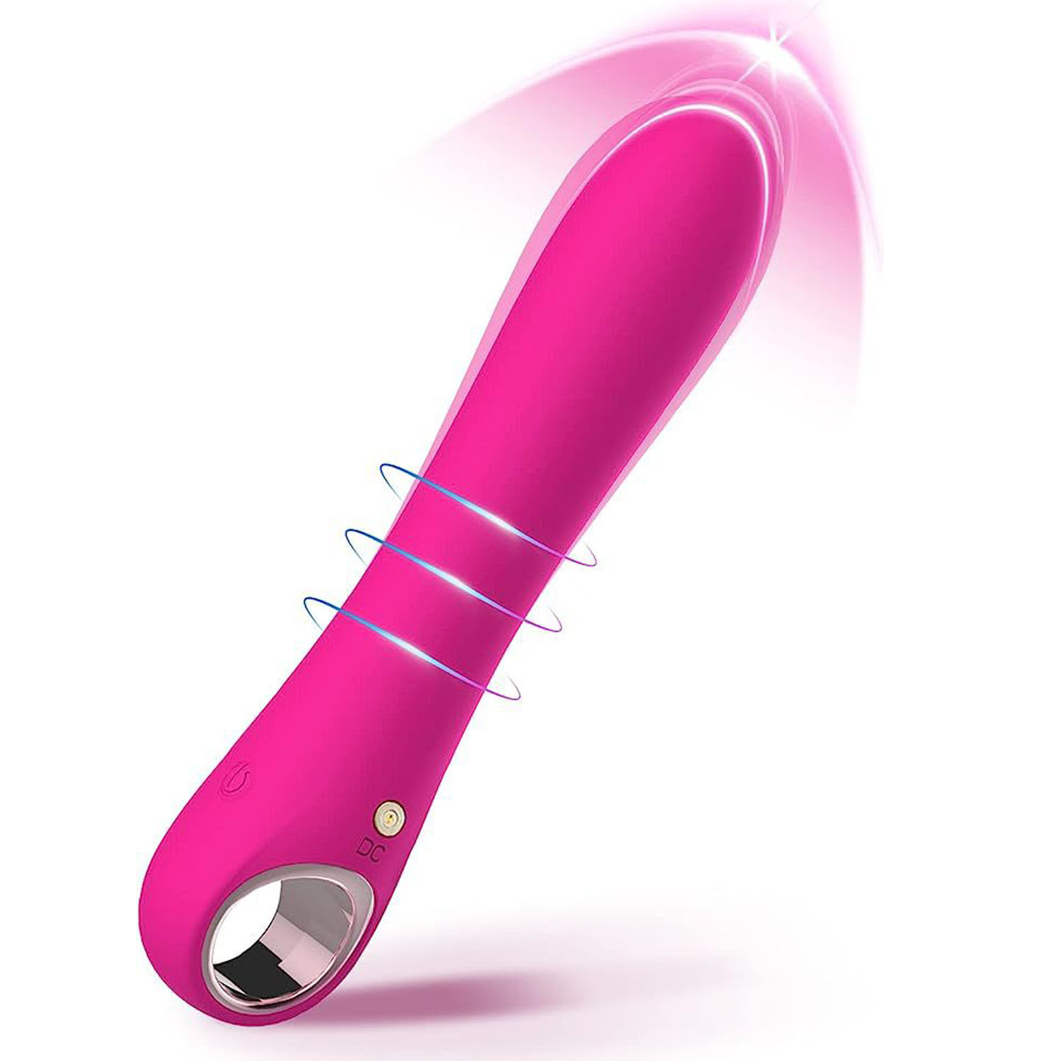 G-Spot Vibrator with 10 Strong Vibrations, Tuitionua Vibrating Dildo Clitoris Nipple Vagina Massager Stimulator, Adult Sex Toys for Solo or Couple