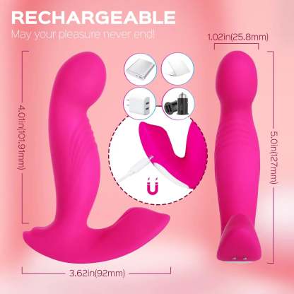 Crave 2 - Clit Tickle G Spot Toy With Rotating Massage Head