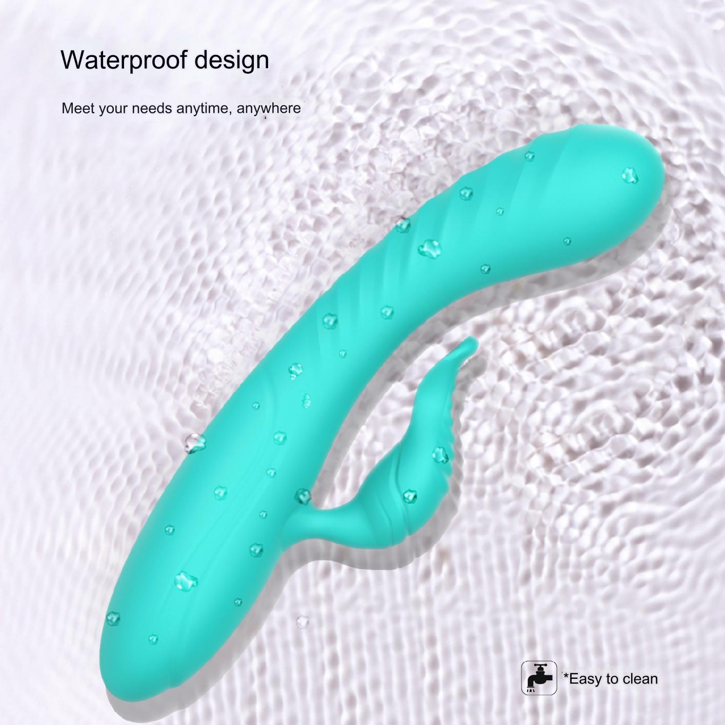 Waterproof Round Liquid Silicone Octopus Vibrator