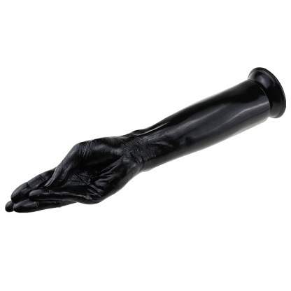 The Confessional Monster Black Dildo-15.7 Inch