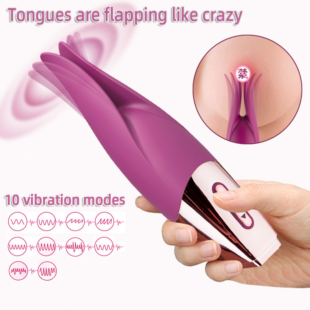 Powerful Fluttering Tongue Vibrator | Clit Tickling Pleasure Vibe