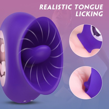 Alvina Clit Licking Tongue Vibrator: Experience Oral Pleasure Like Never Before