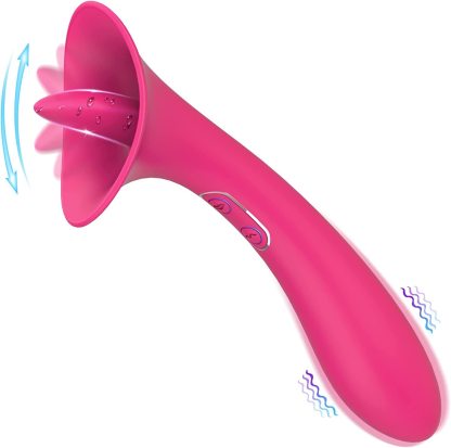 Adele Clit Licking Tongue Vibrator with G-Spot Stimulator: Unleash Your Pleasure