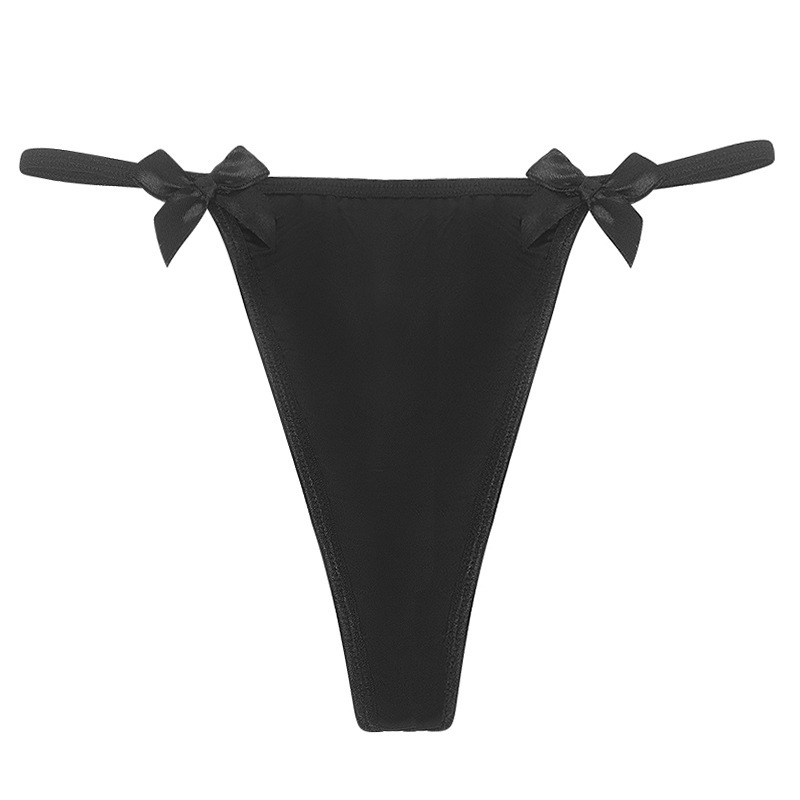 Thong Perfection: Bow My Go-To Style