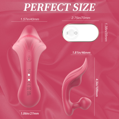 Lamia Dual Panty Vibrator: Ultimate Pleasure for Clit and Anal Stimulation