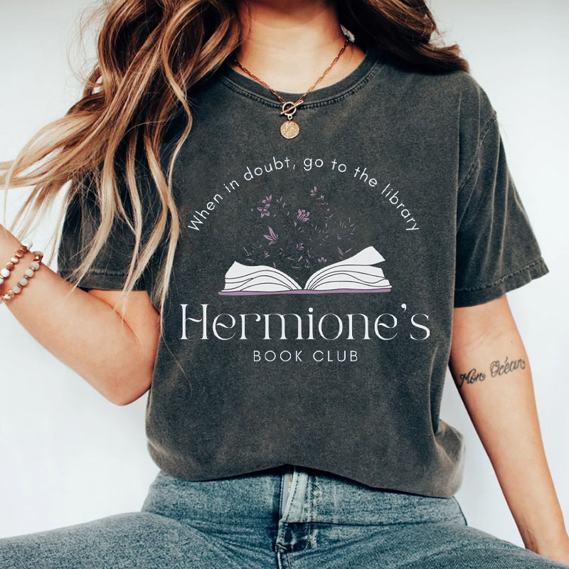 Hermione's book club T-shirt