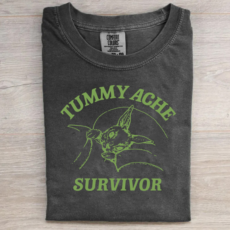 Tummy ache survivor  Graphic T-shirt