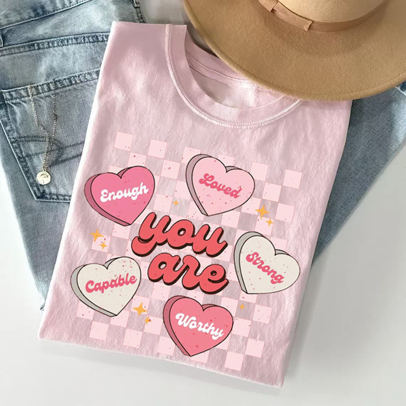 Retro Teacher Valentines T-shirt