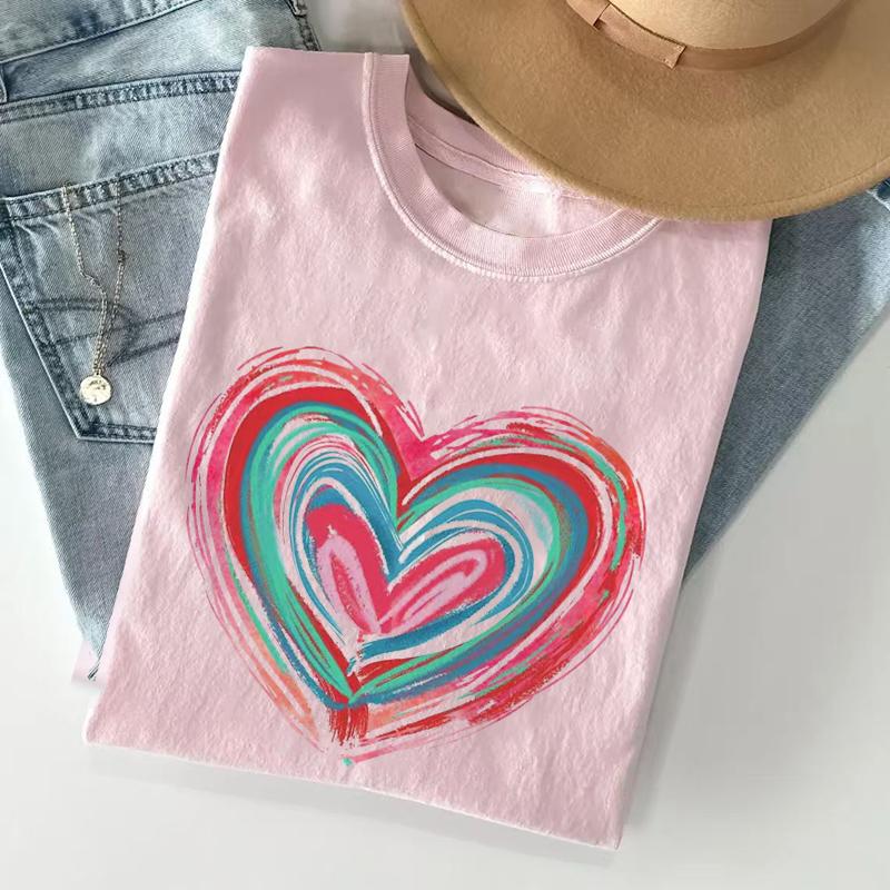 Comfort Colors Cute Heart T-Shirt
