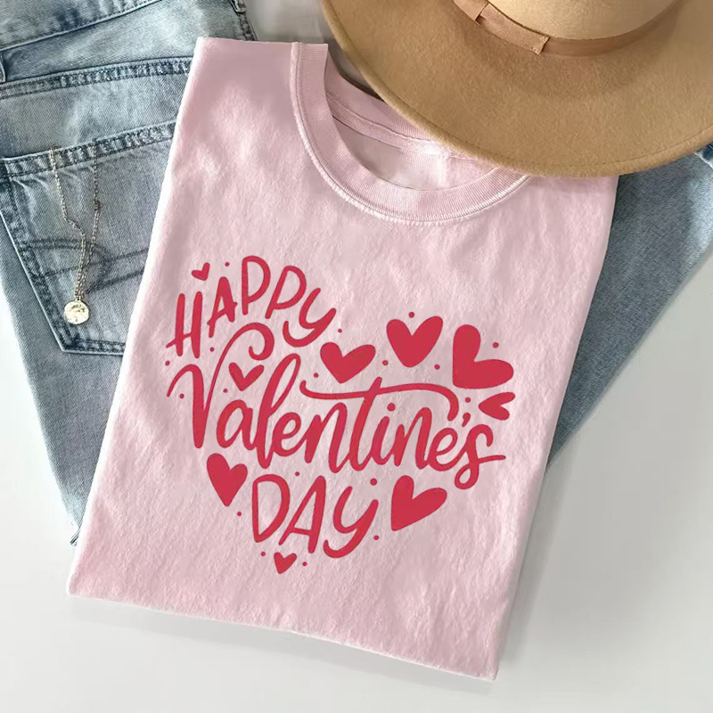 Comfort Colors Happy Valentine's Day T-Shirt