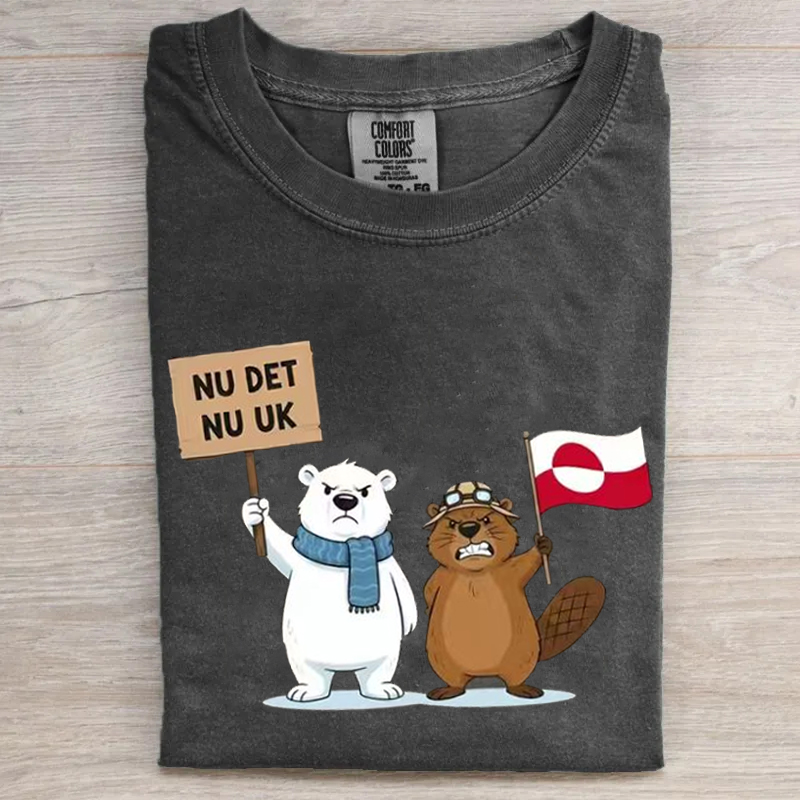 Comfort Colors Nu Det Nuuk Greenland T-Shirt