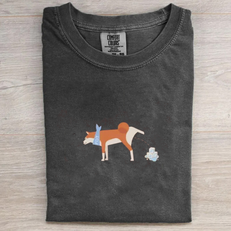 Comfort Colors Abolish Ice Dog Pee Ice Melts T-Shirt