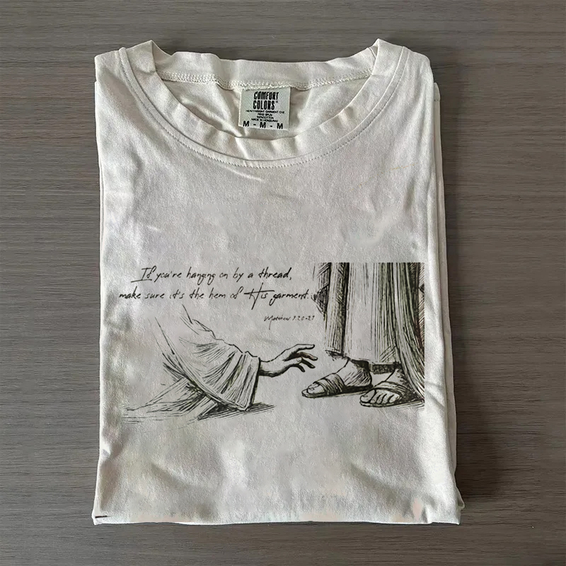 If You're Hanging On By A Thread T-shirt