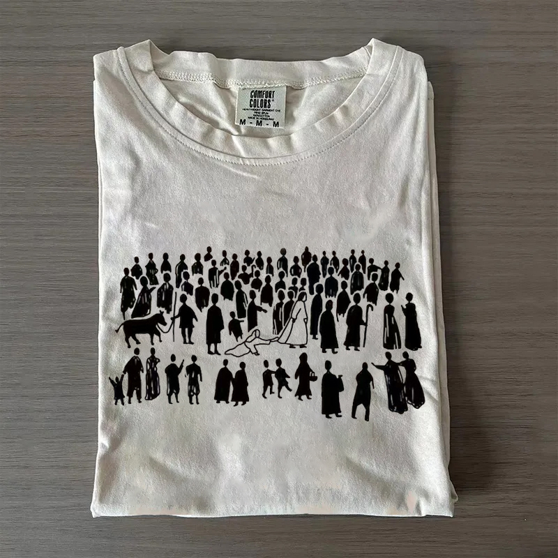Woman Touches Jesus T-shirt