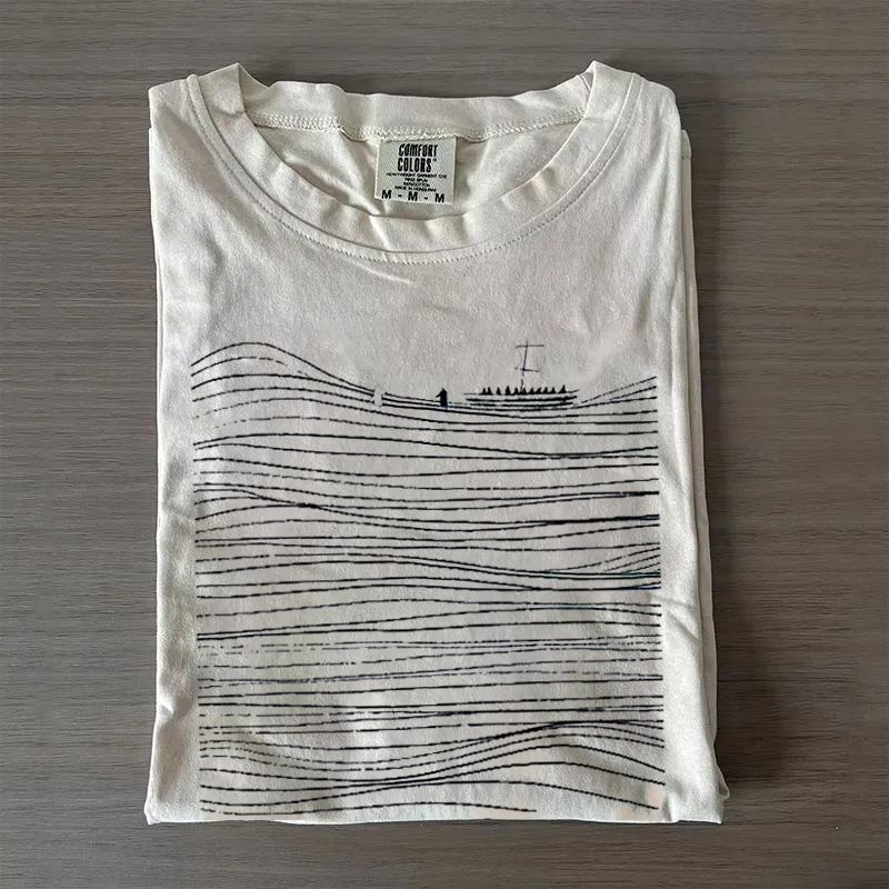 Walk on Water Boho Christian Graphic T-shirt