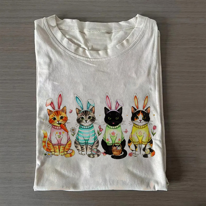 Cute Easter Cat T-shirt