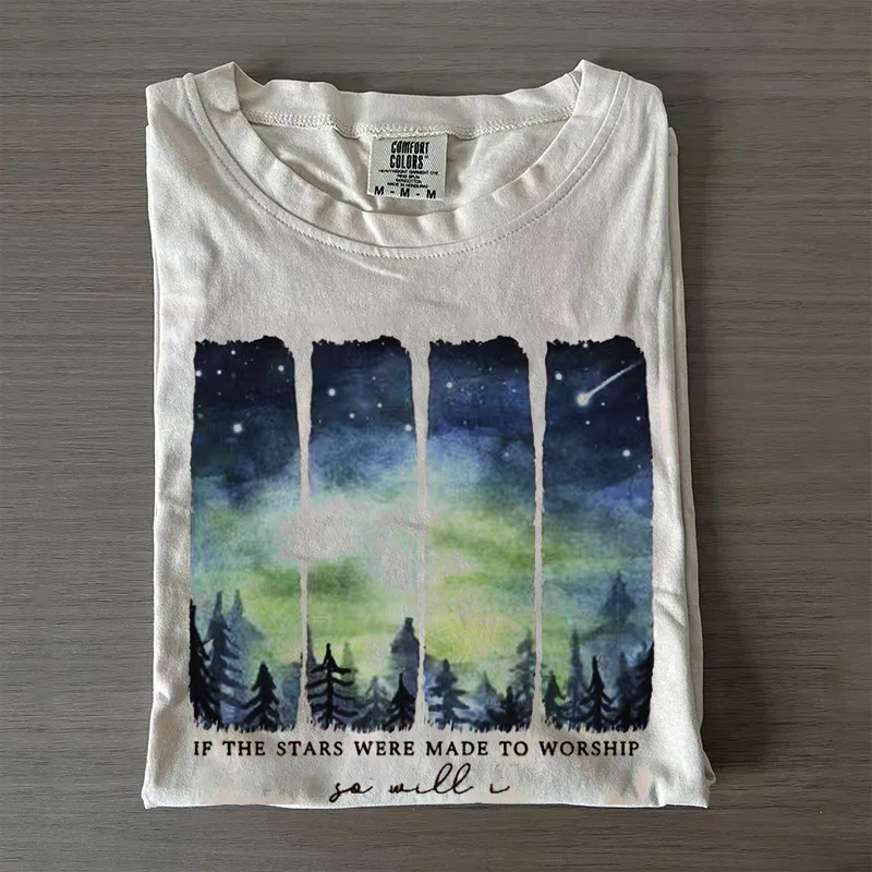 If The Stars Were Made To Worship T-shirt