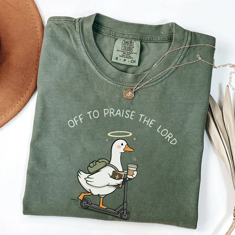 Off To Praise The Lord T-shirt