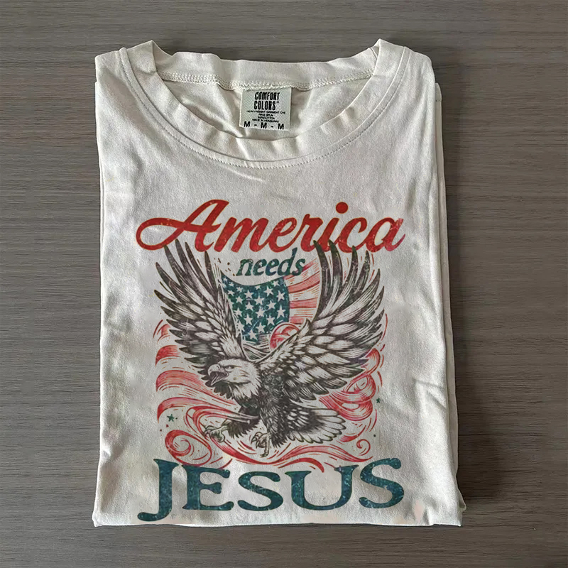 America Needs Jesus T-shirt