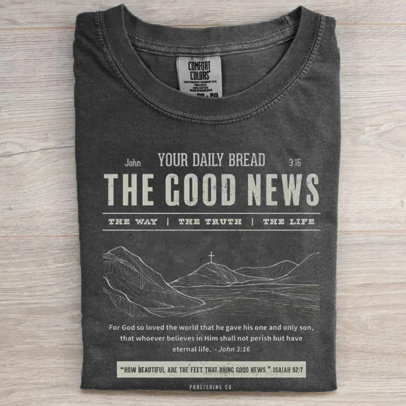 GOOD NEWS T-shirt