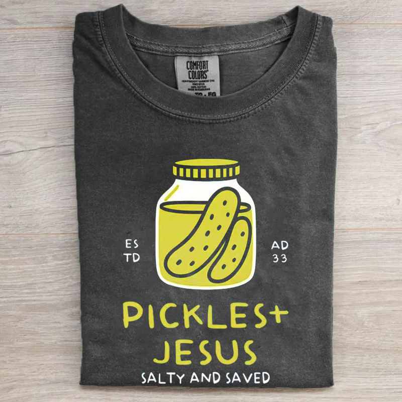 Pickles and Jesus T-shirt
