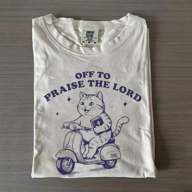 Off To Praise The Lord T-shirt