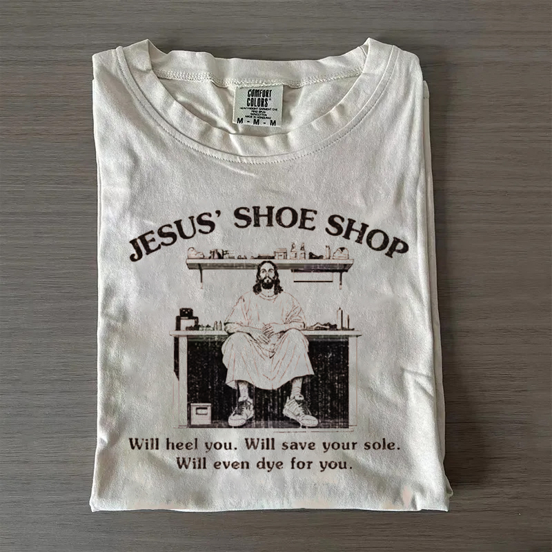 Jesus' Shoe Shop T-shirt