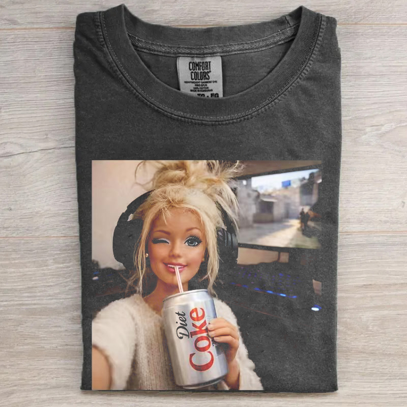 Doll Face Diet Coke Meme T-shirt