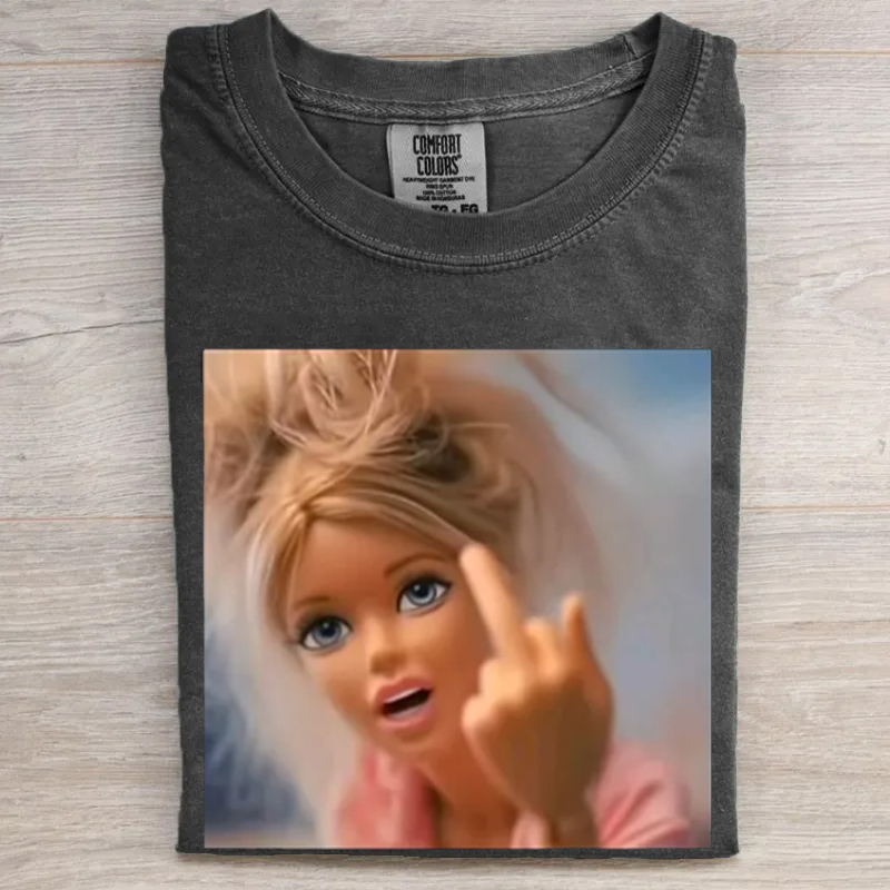 Funny Doll Face T-shirt