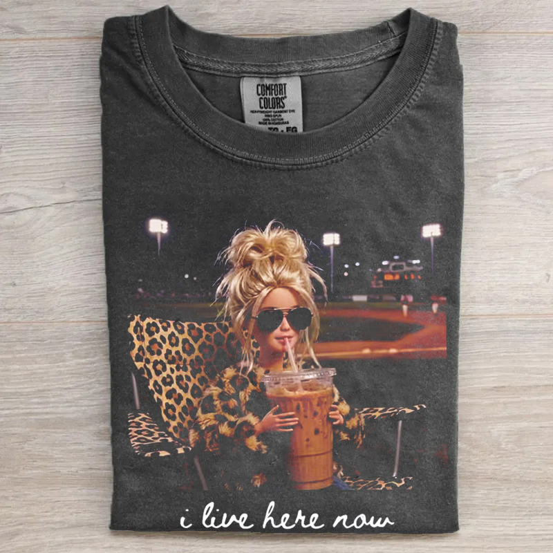 I Live Here Now Doll T-shirt