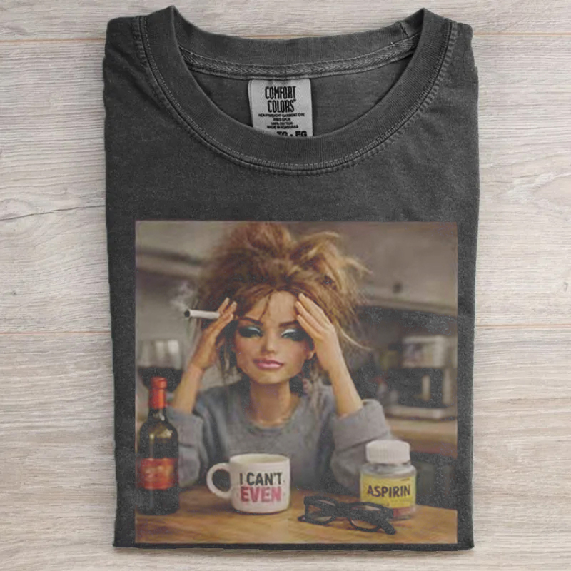 Distressed Doll Face Meme T-shirt
