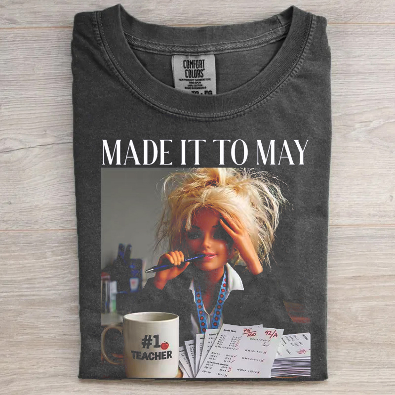 Last Day of School Teacher Doll Face Meme T-shirt