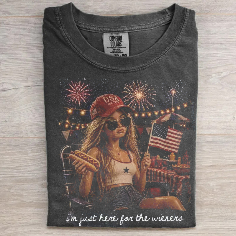 Funny Doll Face 4th of July T-shirt