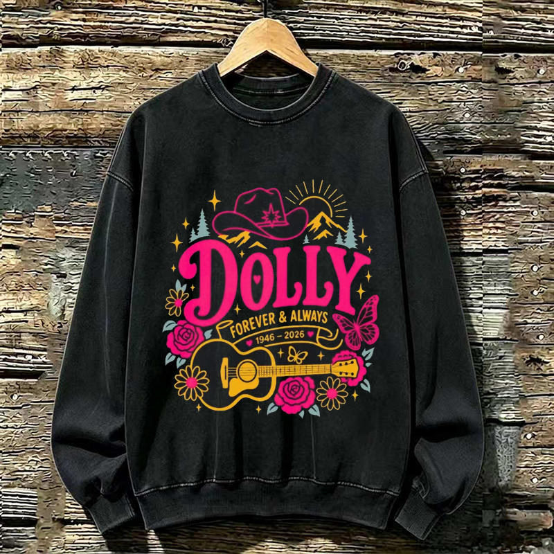 Vintage Dolly Parton Graphic Sweatshirt