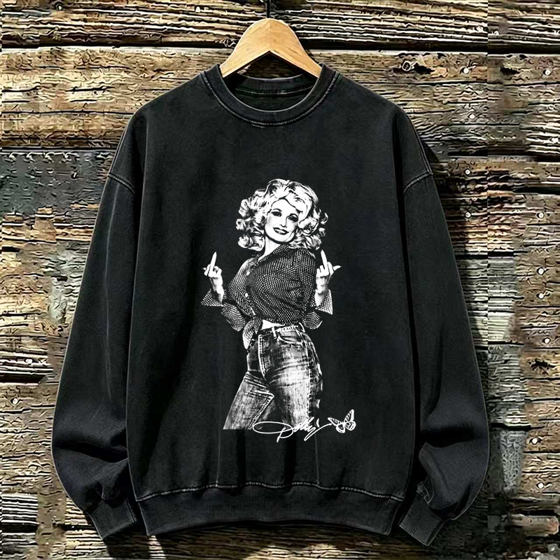 Vintage Dolly Parton Graphic Sweatshirt