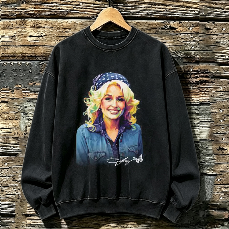 Vintage Dolly Parton Graphic Sweatshirt