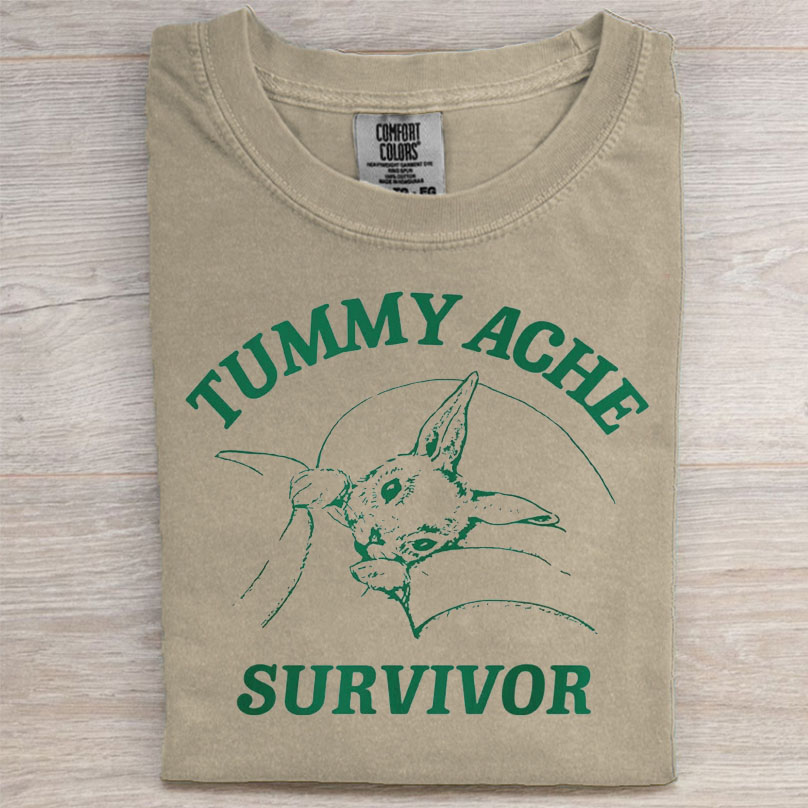 Tummy ache survivor  Graphic T-shirt
