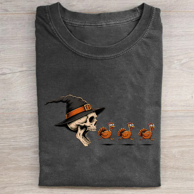 Thanksgiving Skeleton T-shirt