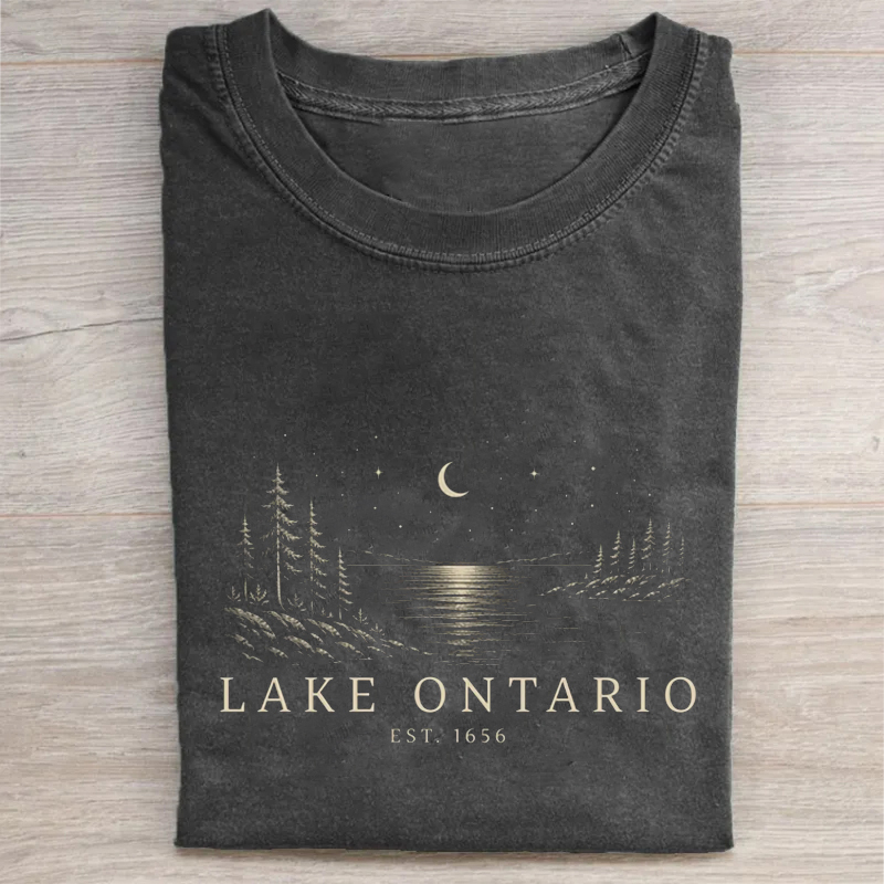 Lake Ontario Est 1656 T-shirt