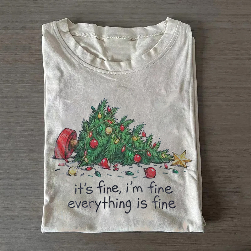 Funny Christmas Tree T-shirt