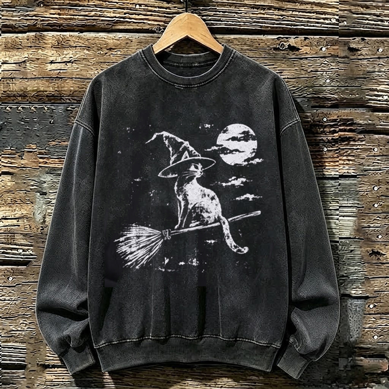 Witchy Cat Sweatshirt