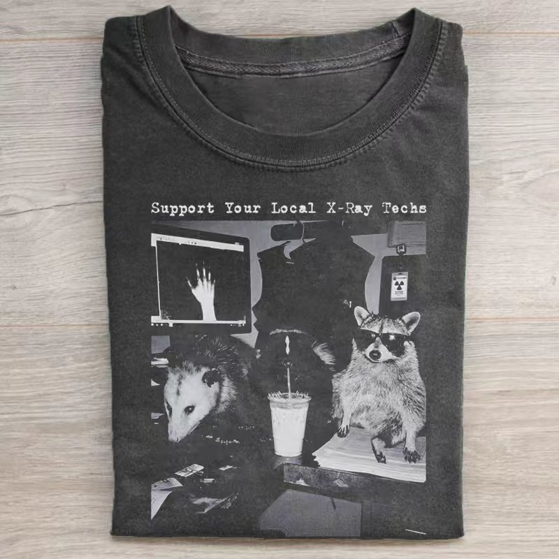 Raccoon Radiology T-shirt
