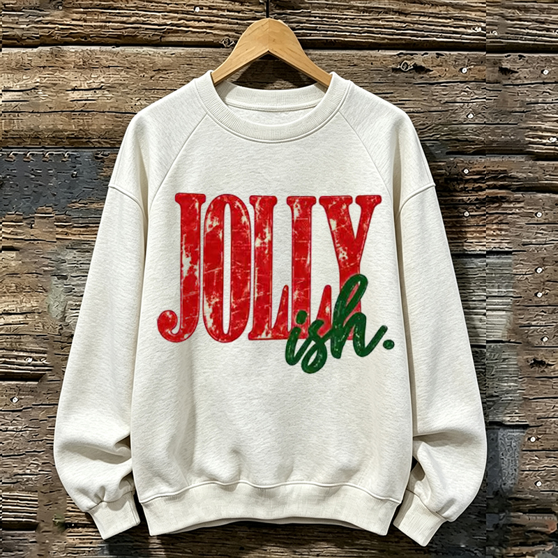 Jolly Ish Christmas Sweatshirt